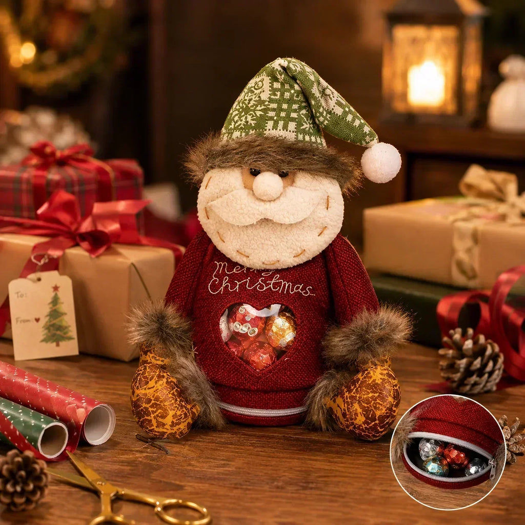 ⏳LAST DAY SALE ONLY ￡11.99/Set!!✨🎅Christmas Gift Bags Zipper Design🎁