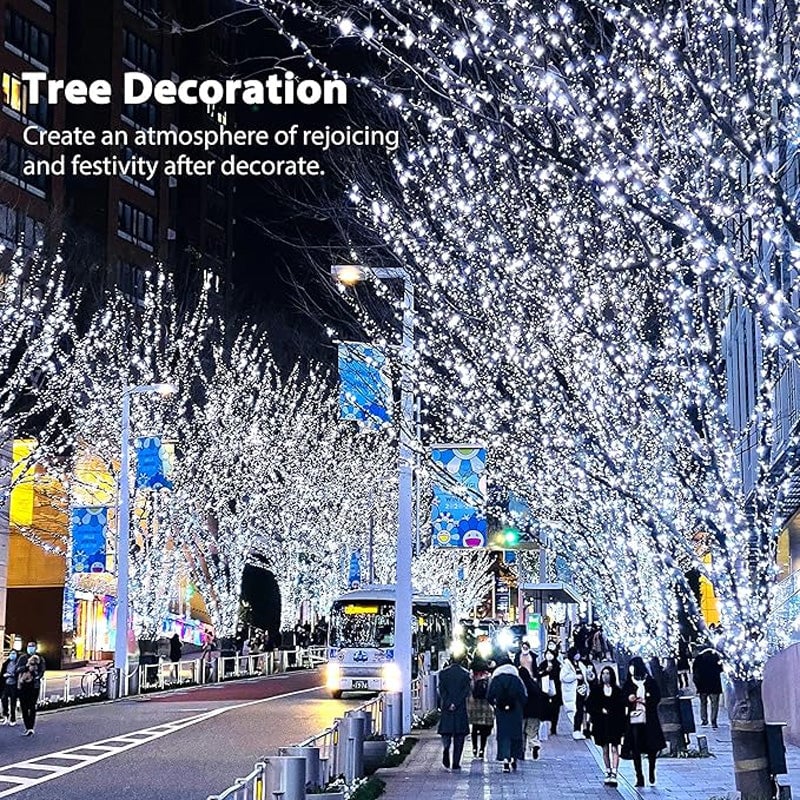 🏠✨LAST DAY SALE 70% OFF!!🎄Christmas Copper Wire Firecracker Light String👍-for Christmas, Holiday Party Indoor Outdoor Decor