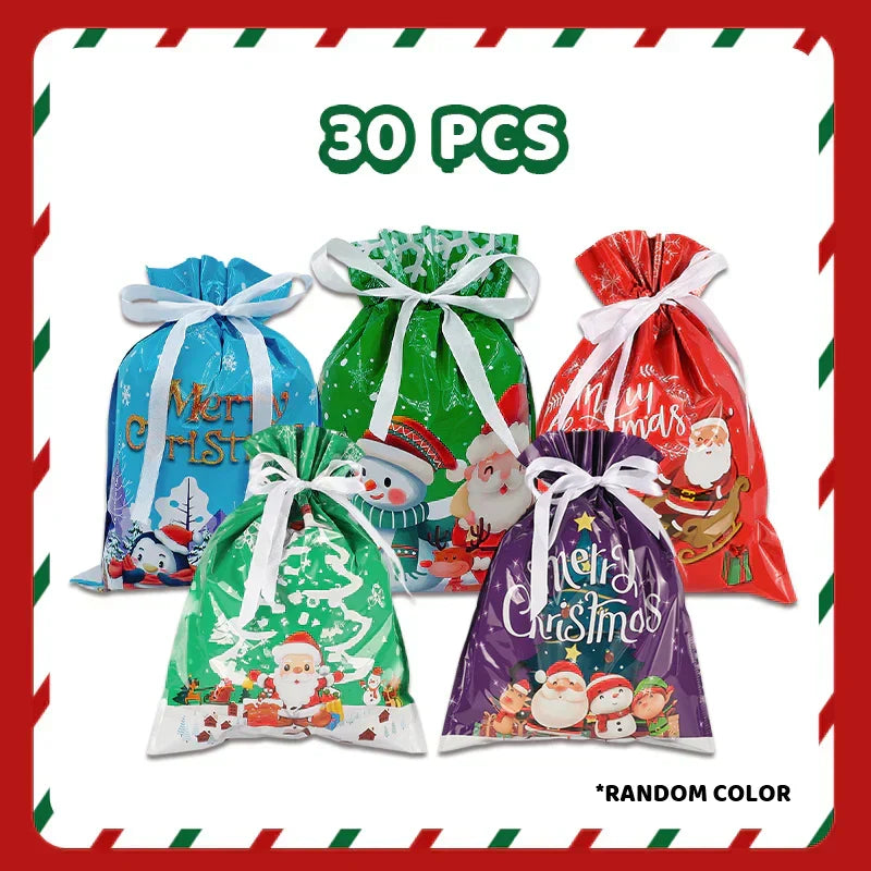 🎁70% OFF!!!-Ready for Christmas!🎅Drawstring Christmas Gift Bags (Biodegradable)🎁