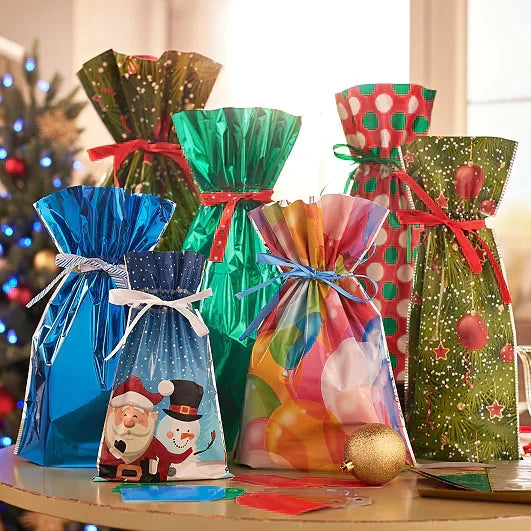 🎁70% OFF!!!-Ready for Christmas!🎅Drawstring Christmas Gift Bags (Biodegradable)🎁