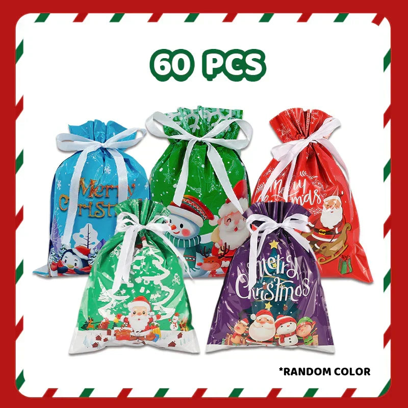 🎁70% OFF!!!-Ready for Christmas!🎅Drawstring Christmas Gift Bags (Biodegradable)🎁