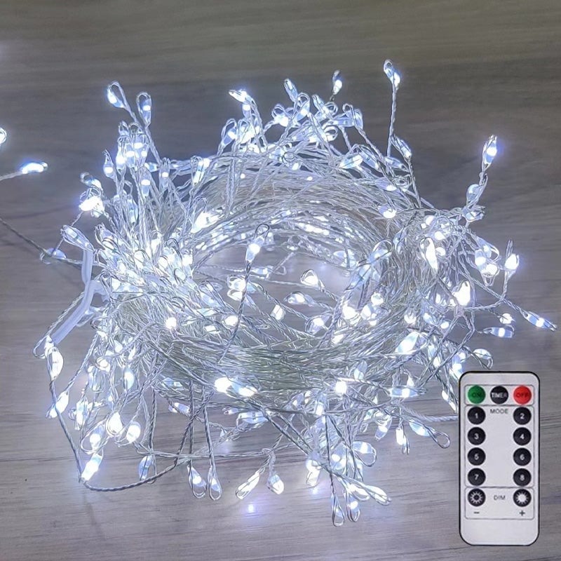 🏠✨LAST DAY SALE 70% OFF!!🎄Christmas Copper Wire Firecracker Light String👍-for Christmas, Holiday Party Indoor Outdoor Decor
