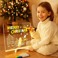 🌲Early Christmas Sales 50% OFF🎁✨Kids Luminous Led Drawing Lamp Board 👍-Erasable Reusable Board for Kids Learning