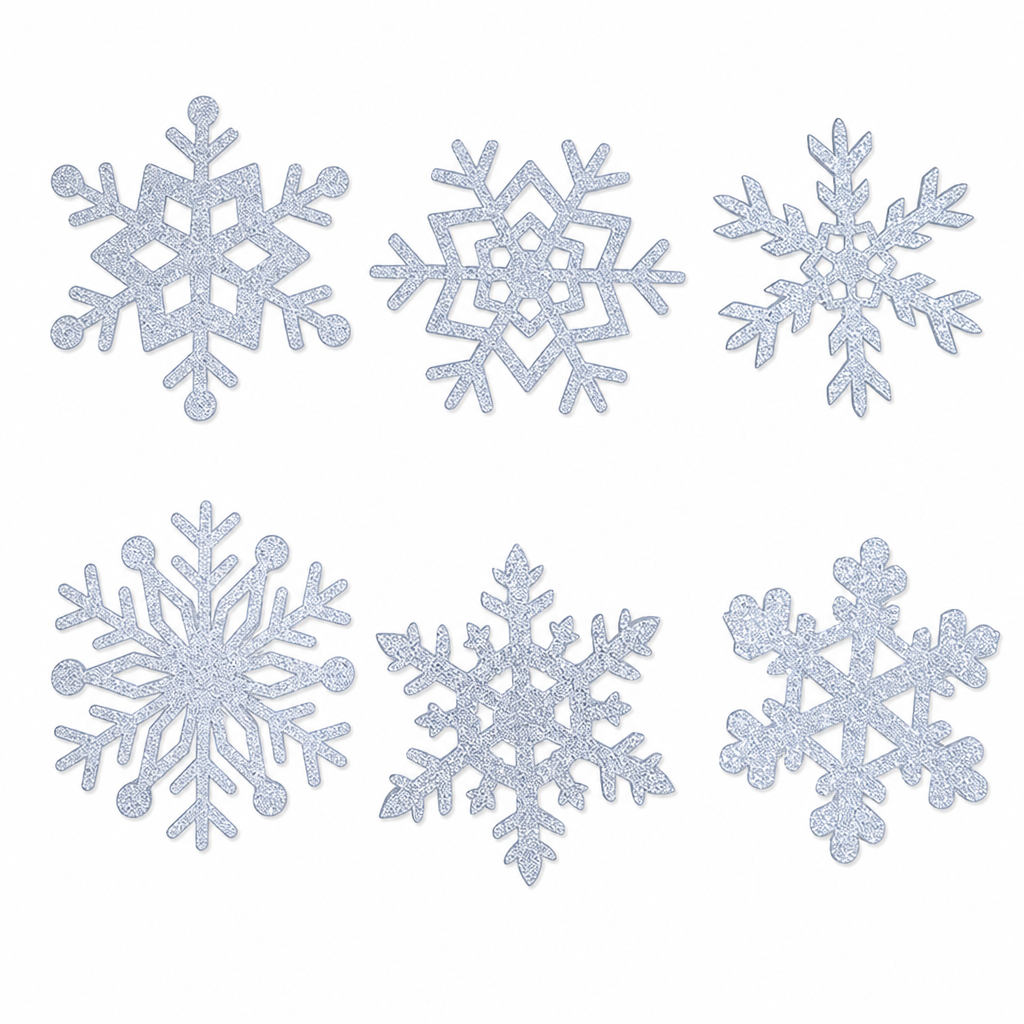 ✨LAST DAY SALE ￡5.99!!💞50K+ SOLD!❄️Glowing Snowflake Night Light Wall Stickers